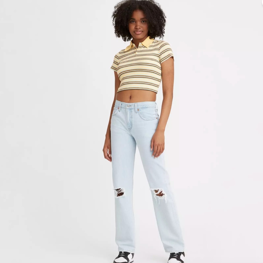 Levi’s Light Wash Low Pro Straight Women’s Jeans